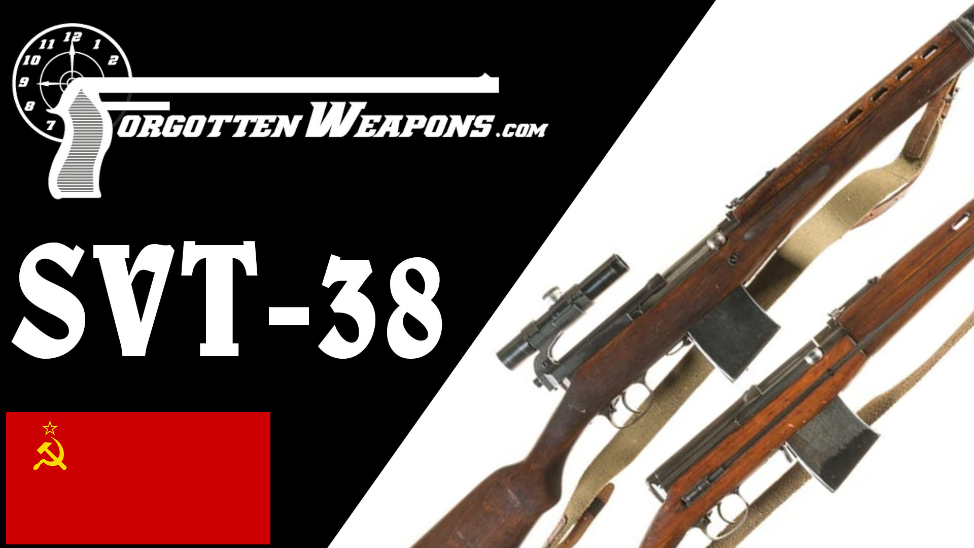 【被遗忘的武器/双语】苏联SVT-38半自动步枪结构分析